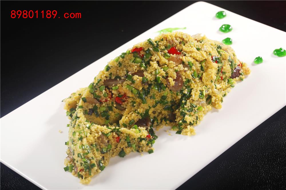 小米韭菜炒牛鞭